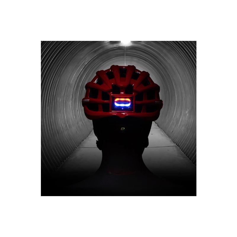 ROCKBROS Light Cycling Helmet Ultralight Helmet with Integrated Safety Lighting and USB Charging for Comfort