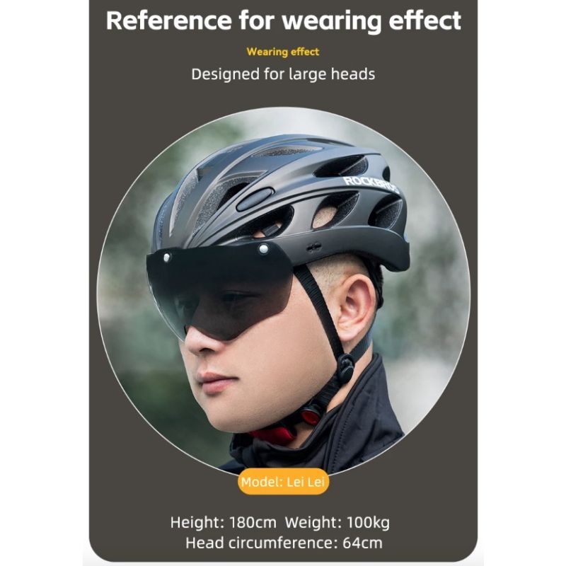 ROCKBROS ULTRALIGHT Bicycle Helmet Shock Resistant Breathable for MTB Road Cycling with Ventilation System