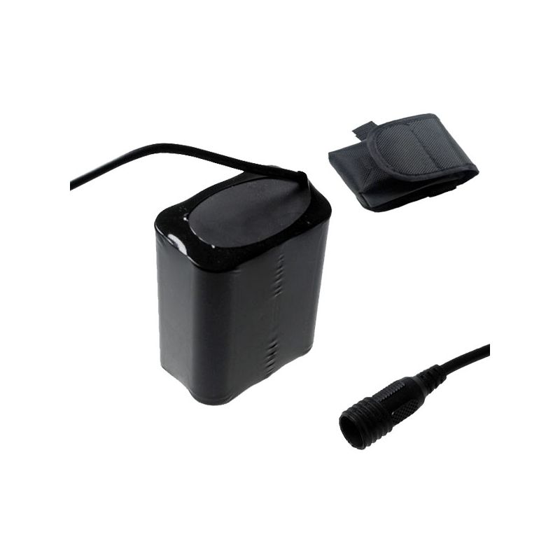UltraFire 8.4V 13200mAh High Capacity Bike Headlight Battery Screw Fixed Interface LED Bicycle Light
