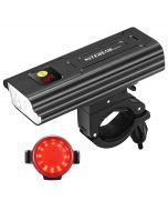 NiteBeam BR05 Bike Lights 5LED 5000 Lumens Usb Rechargeable Bike Front and Tail Light Kit
