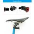 Xlite100 Intelligent Bike Tail Light USB Rechargeable Rear Light Cycling Visibility Super Bright COB LED