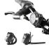 USB Rechargeable Bike Light HJ-030 3 LED 4 Modes Waterproof Front Light Cycling Safety Perfect for Night Rides
