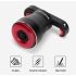 ROCKBROS Q5 Bicycle Smart Light Auto Brake Sensing LED Taillight IPX6 Waterproof Cycling Safety Equipment