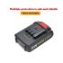 21V Lithium Battery for Electric Drill Cordless Screwdriver Versatile Li-ion for DIY Fast Charging Reliable