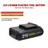 21V Lithium Battery for Electric Drill Cordless Screwdriver Versatile Li-ion for DIY Fast Charging Reliable