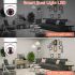 5G Wifi E27 Bulb Surveillance Camera Smart Home Night Vision Dual Band Connectivity Motion Detection