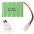 Ni-MH AA 6V 1800mAh Big White Plug Battery Pack