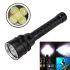100M Waterproof 8000LM L2 LED Lantern Diving Flashlight Durable Torch with Magnetic Control for Nighttime Exploration