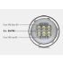 QH14 QH27 Multifunction UV Diving Flashlight 20000 Lumens for Underwater Exploration Coral Reefs Night Dives