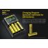 Nitecore UMS4 Intelligent USB Four-Slot Fast Charger with USB-C for 18650 21700 26650 Smart Charging