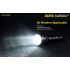 Nitecore P30 XP-L HI V3 1000 Lumens LED Flashlight High Performance 618 Meters Beam for Outdoor and Emergency Use