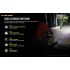 NITECORE HU60 Headlamp 1600 Lumens with E-Focus Technology Rugged Lightweight Design for Camping and Outdoor