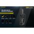 Nitecore P20iX Tactical Flashlight 4000 Lumens USB-C Rechargeable Outdoor High Lumen Strobe Mode Flashlight