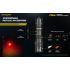Nitecore P20iX Tactical Flashlight 4000 Lumens USB-C Rechargeable Outdoor High Lumen Strobe Mode Flashlight