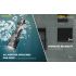 Nitecore P20iX Tactical Flashlight 4000 Lumens USB-C Rechargeable Outdoor High Lumen Strobe Mode Flashlight