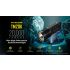 Nitecore TM20K LED Flashlight 20000 Lumens USB-C Rechargeable Durable Adventure Gear for Search and Rescue