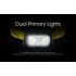 NITECORE NU25 Upgraded 400 Lumen Headlamp Lightweight USB-C Rechargeable for Hiking Camping and Emergencies