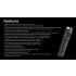 Nitecore MH12 Pro USB-C Rechargeable Flashlight 3300 Lumen High-Intensity Beam for Night Hikes and Adventures
