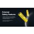 NITECORE NL2160HP 6000mAh 3.6V 21700 USB-C Li-ion Rechargeable Battery High Capacity Portable Power Source