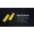 NITECORE NL2160HP 6000mAh 3.6V 21700 USB-C Li-ion Rechargeable Battery High Capacity Portable Power Source