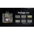 Nitecore HC75 3000 Lumen Headlamp USB-C Rechargeable Zoomable Adjustable Focus for Camping Hiking Industrial Use