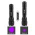 UltraFire WF-502B.2 395nm LED UV Flashlight for Pet Stain Detection DIY Inspection Powerful UV Output Durable