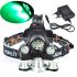 Boruit RJ-3000 LED Headlamp 1000 Lumens Brightness T6 White Light Waterproof for Outdoor Adventure Gear