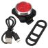 USB Rechargeable Bike Light HJ-030 3 LED 4 Modes Waterproof Front Light Cycling Safety Perfect for Night Rides