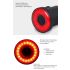 Xlite100 Intelligent Bike Tail Light USB Rechargeable Rear Light Cycling Visibility Super Bright COB LED