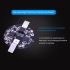 16340 650mAh 3.7V Micro USB Rechargeable Li-ion Battery Eco-Friendly Long-Lasting for Flashlights and Gear
