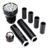 TrustFire 28T6 High Power LED Flashlight 40000 Lumens Five Modes Durable Water-Resistant Outdoor Lighting