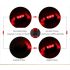 Portable USB Rechargeable Bicycle Taillight Rear Safety Light with Dynamic Flash Modes for Cycling Visibility