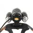 Boruit RJ-3000 LED Headlamp 1000 Lumens Brightness T6 White Light Waterproof for Outdoor Adventure Gear