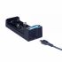 TrustFire TR-016 Micro USB Battery Charger Compact Dual Slot Charger with Smart Identification and Safety Features
