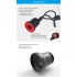 Xlite100 Intelligent Bike Tail Light USB Rechargeable Rear Light Cycling Visibility Super Bright COB LED