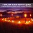 Upgraded Solar Flickering Flame Lights Waterproof Auto OnOff for Patio Garden Driveway EcoFriendly Lighting