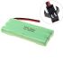 Eco-Friendly 7.2V AA 1800mAh Ni-MH SM Plug Rechargeable Battery Pack for Toy Cars Gadget Battery