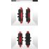 Portable USB Rechargeable Bicycle Taillight Rear Safety Light with Dynamic Flash Modes for Cycling Visibility