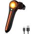 Bike Tail Light Smart USB-C Rechargeable Bicycle Taillight  Super Bright Rear Bike Light for Road Mountain, Cycling Taillight