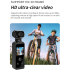 4K Ultra HD Pocket Action Camera 270° Rotatable Vlog Wifi Mini Sports Cam Helmet Travel Bicycle Driver Recorder