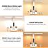 LED Desk Lamp with Pen Holder Built-in Calendar Adjustable Brightness Eye Protection for Home Office