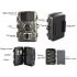 Hunting Trail Camera 940nm Infrared Night Vision Fast Trigger Speed for Wildlife Observation and Security