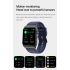 E530 Blood Glucose Smart Watch ECG Heart Rate Blood Pressure IP68 Waterproof Smartwatch