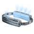 Ice Waist Belt Fan Lightweight Portable Cooling Device for Outdoor Work Office Use Traveling Camping