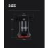 Smart Bicycle Tail Light with Auto Start Stop Brake Light USB Charge IPX6 Waterproof Cycling Safety Light