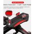 Multi-function 4 in 1 MTB Light USB Rechargeable LED Bike Headlight with Horn Phone Holder Cycling Gear