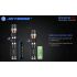JETBeam JET-RRT01 XP-L 950 Lumen LED EDC Flashlight Durable Outdoor Lighting for Camping Hiking