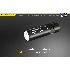 Nitecore LA10 Mini EDC Flashlight 135 Lumens Premium Nichia XP-G2 S3 LED Twist-to-Activate Design Camping