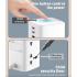 LDNIO Tower Multi Tap Cube Power Strip Outlets 70W Charging Stations 4 Outlet Line Filter UK US EU Type Plug To Universal Adapter
