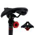 Smart Bicycle Tail Light with Auto Start Stop Brake Light USB Charge IPX6 Waterproof Cycling Safety Light